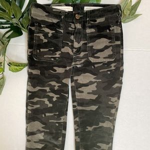 Anthropologie Pilero and the Letterpress high rise skinny